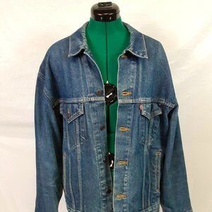 Levi's Men's Denim Jean Trucker Jacket Size Large